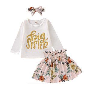 Shishifang Big Sister 3-piece Toddler Set